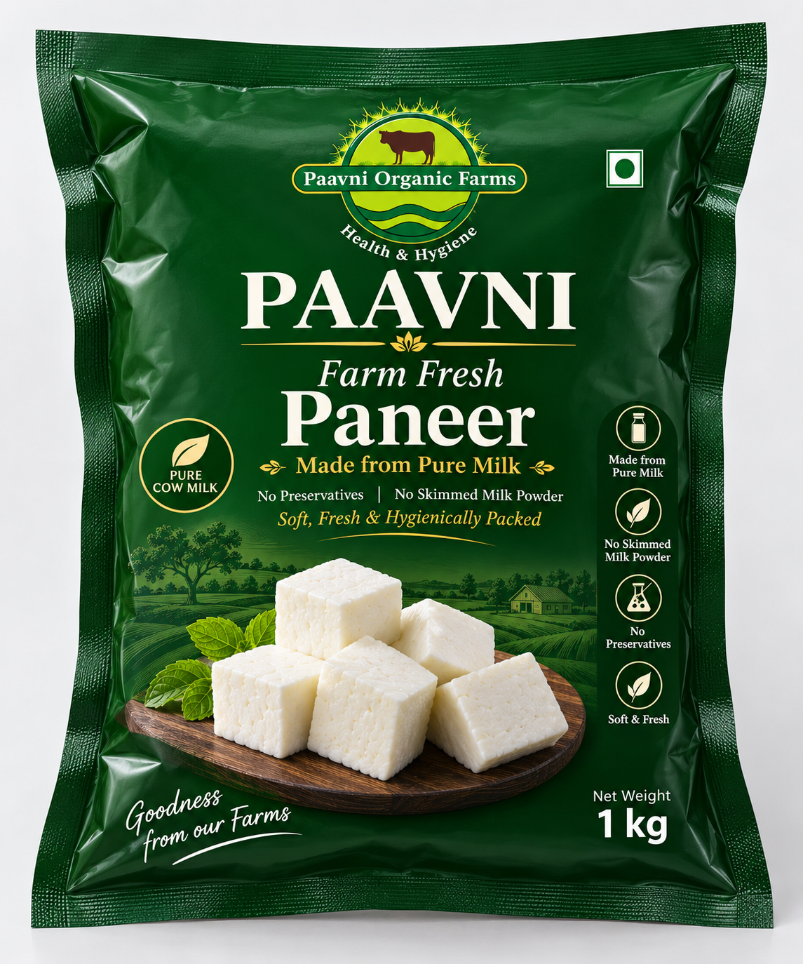 Paavni Malai Paneer 500 g pack
